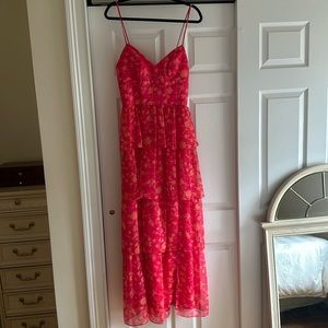 Amanda Uprichard tiered maxi dress